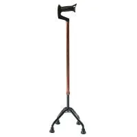 1. Трость опорная ТР 4 с четырьмя ножками среденее пирамидальное основание