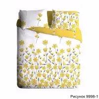 1. Комплект постельного белья Мастерская снов Поплин 9998-1