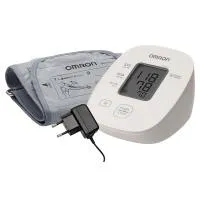 1. Тонометр Omron M1 Basic автоматический с адаптером, веерообразная манжета 22 - 32 см