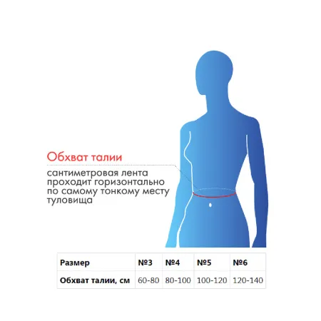 6. Корсет ортопедический грудопоясничный К-530 Крейт