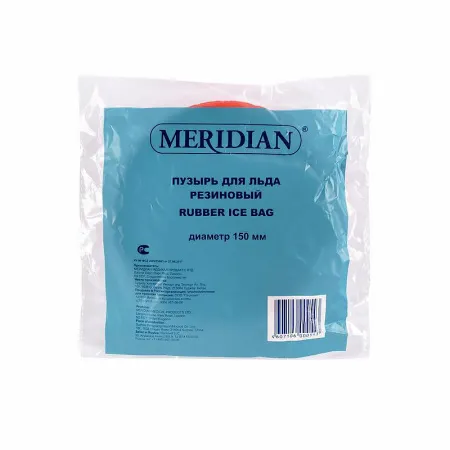 3. Пузырь для льда резиновый №1 Meridian 150 мм