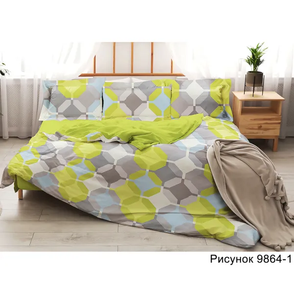 4. Комплект постельного белья ЭКОДОМ Персик 9864-1