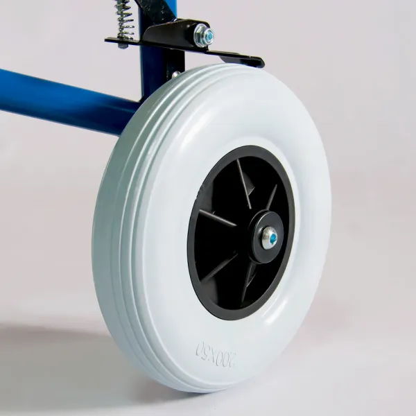 2. Ходунки-роллаторы FS969H на 3-х колесах прогулочные с корзинкой и сумкой складные