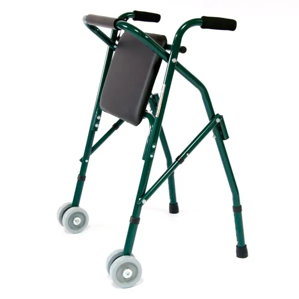 2. Ходунки с сидением FS 914 L Мега-Оптим 2-х колесные складные