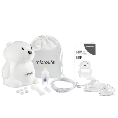 5. Ингалятор Microlife NEB-400 Медвежонок компрессорный небулайзер