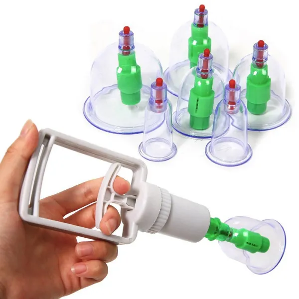 2. Вакуумные массажные банки Вакумаг YS 0012a 12 штук в комплекте