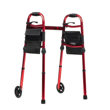 1. Ходунки - роллаторы XR 207 Ortonica складные с органайзерами и с сумкой для переноски и хранения