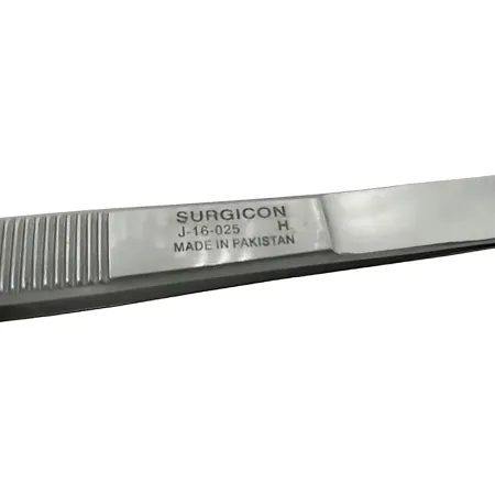 2. Пинцет J-16-025 Surgicon анатомический общего назначения 200 мм