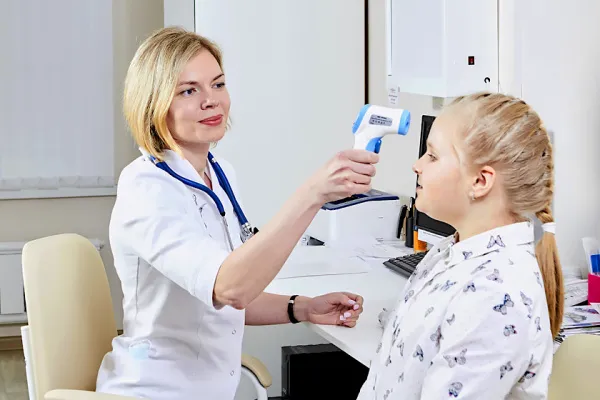 5. Бесконтактный инфракрасный термометр NC-9900