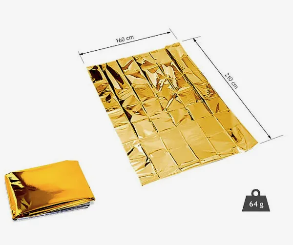 3. Покрывало изотермическое спасательное Leina Werke