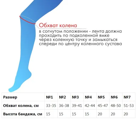 5. Бандаж для коленного сустава F-514 Крейт Умеренная фиксация