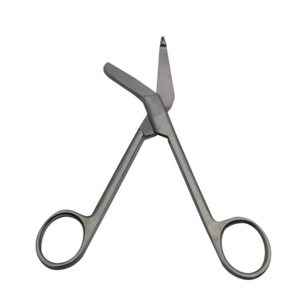 2. Ножницы для разрезания повязок с пуговкой 185 мм Н-14 Surgicon JO-21-122 ножницы по Листеру