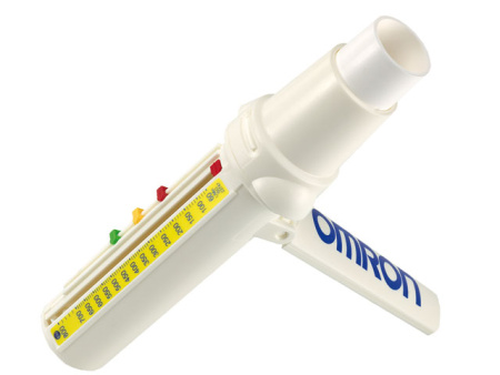 1. Пикфлоуметр Omron PFM20 для измерения скорости выдоха