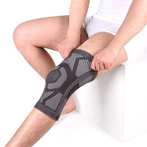 3. Бандаж KS-E03 на коленный сустав эластичный