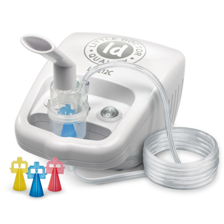 2.  Ингалятор Little Doctor LD-212C компрессорный небулайзер семейный